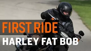 Harley-Davidson Fat Bob First Ride Review at RevZilla.com