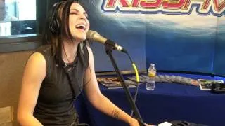 Skylar Grey performs in studio!!