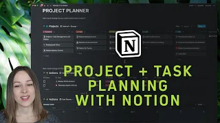 Project and task planning with Notion