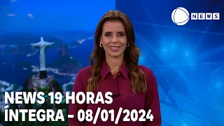 News 19 Horas - 08/01/2024
