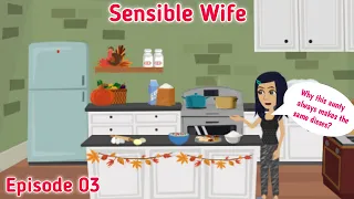 Sensible Wife | Episode 03 | English Animated Stories | English Cartoon | Invite English