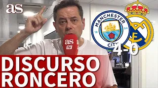 MANCHESTER CITY 4 - REAL MADRID 0 | RONCERO OPINIÓN: Benzema, Modric, Guardiola, Bernardo Silva | AS