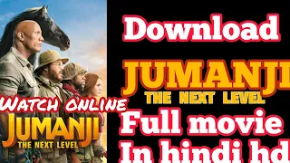 Download jumanji 3 (the next level) (link down) full movie in hindi dubbed.#jumanji3