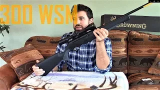 Browning BAR MK3 Stalker 300 WSM Unboxing, Scope Mounting and Shooting!