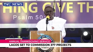 Lagos State To Commission 377 Projects - Sanwo-Olu