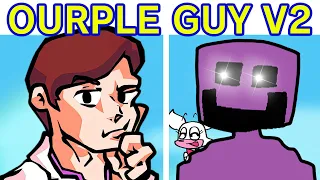 Friday Night Funkin' VS OURPLE GUY V2 FULL WEEK, Five Nights At Freddy's (FNF Mod/FNAF/Purple Guy)