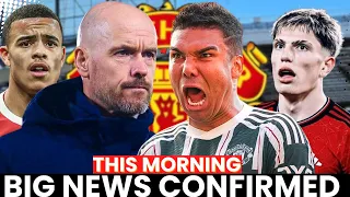 🔥JUST IN✅UNEXPECTED MAN UTD HOT NEWS ANNOUNCED THIS MORNING! WHAT A SURPRISE! ALL UPDATES #manutd