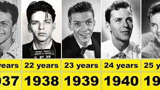 Frank Sinatra from 1935 to 1998