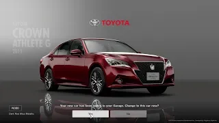 Gran Turismo™SPORT Toyota Crown Athlete G Test Race