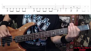 Any Way You Want It by Journey - Bass Cover with Tabs Play-Along