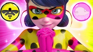 🐞 Ladybug, Lady PIGELLA and Lady BEE - New Transformation Miraculous Season 6 - Fanmade 🐞Леди Баг