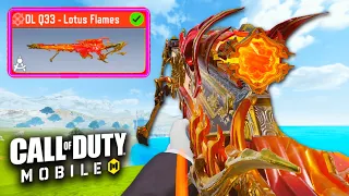 *NEW* MYTHIC DLQ33 - LOTUS FLAMES in COD MOBILE 😍