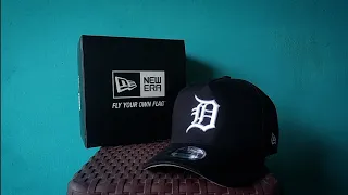 NEW ERA 9FORTY A FRAME DETROIT TIGERS COLOR ESSENTIAL BLACK CAP