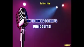 petite fille...de CHRISTIAN  DELAGRANGE ma version en karaoke