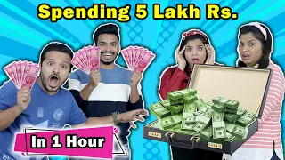 SPENDING RS 5,00,000 IN 1HOUR | Hungry birds