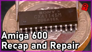 A donated Commodore Amiga 600 needs urgent attention | Retro Computer Repairs