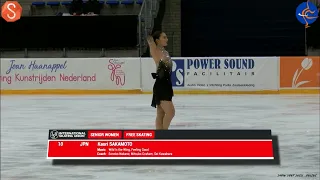 坂本花織 Kaori Sakamoto チャレンジカップ2024 FS