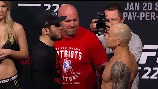 Islam makhachev vs gleison tibau ufc 220 official Weigh in