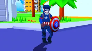 Captain America in Dude Theft Wars