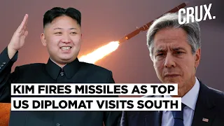 "Kim Has Nothing To Lose" South Korea Slams North's Missile "Provocation" As Blinken Visits Seoul