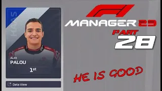 F1 MANAGER 23 | Part 28 | ALEX POLEOU