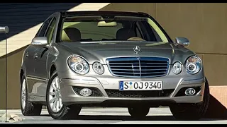 Mercedes E 230 W 211 Testdrive from 2007 Facelift Sedan/Limousine