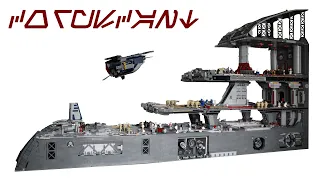 CORUSCANT CAPITOL Separatist attack  - LEGO Star Wars MOC (HUGE)