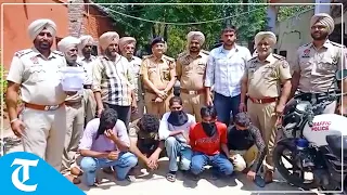 Amritsar city police bust gang of robbers, recover a pistol and sharp-edged weapons