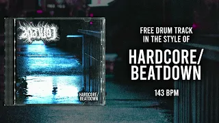 Free Drum Track In The Style Of Beatdown / Hardcore 143bpm