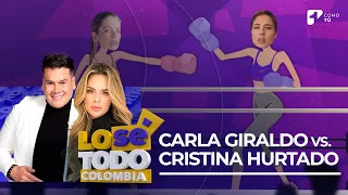 Carla Giraldo y Cristina Hurtado, al parecer, no se soportan: ¿Vienen renuncias? | Canal 1
