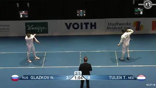 2019 108 T64 26 M E Individual Heidenheim GER WC BLUE TULEN NED vs GLAZKOV RUS