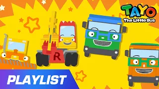 [Playlist] Heavy Vehicle Rangers | Tayo Car Songs | Tayo Songs & Titipo Songs