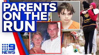 Manhunt for parents of Michigan high school shooting suspect | 9 News Australia