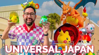 Pokémon Food & Mario Kart Parade at Universal Studios Japan!