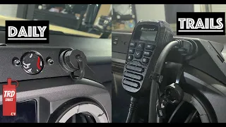 Toyota Tacoma | Midland MXT275 GMRS | Flush Mount Install | (2017 Tacoma)