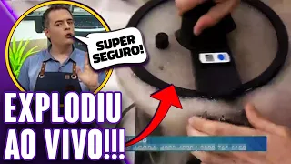 PANELAS E OUTRAS COISAS QUE EXPLODIRAM AO VIVO NA TV! | Virou Festa