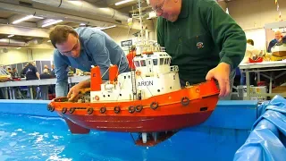 GREAT RC MODEL SHIP, RC TUG BOAT “ARION BREMEN” IN DETAIL AND MOTION!!