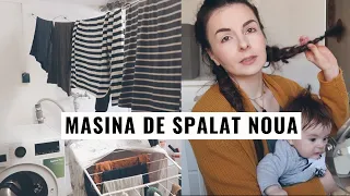 VLOG | S-a stricat masina de spalat | Cumparaturi | Imi cade parul postpartum...