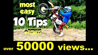 How to Pivot turn on Dirt Bike ? The best explained