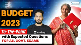 To-The-Point 2023 Budget with Expected Questions| For All Govt. Exams | By Robin Sharma