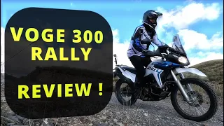 Voge 300 Rally Review - Listen for the D Cell Pop !!