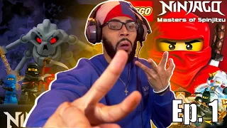 My First Time Watching *LEGO NINJAGO | Pilot Episode 1 Reaction