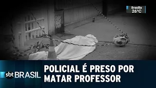 Policial Civil é preso por assassinar professor de surf | SBT Brasil (15/12/18)