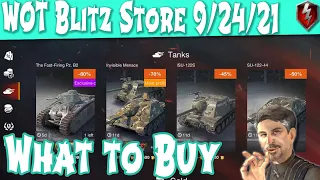 What to Buy in Store Sept 24, 2021 WOT Blitz | Littlefinger on World of Tanks Blitz