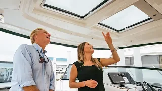 Features of the Aquila 32: Dual Power Sunroofs