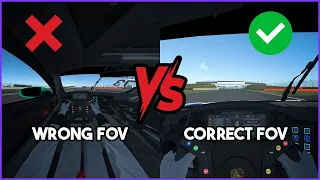 How to PROPERLY adjust your FOV in iRacing - Tutorial (2024)