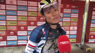 Ashleigh Moolman - Interview at the finish - Amstel Gold Race Ladies Edition 2023