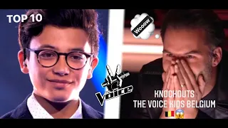 TOP 10 | Best KNOCKOUTS in The Voice Kids Belgium 2020 🇧🇪 |