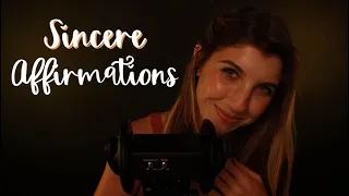 ASMR Sincere Affirmations that ACTUALLY WORK ~ Unpredictably Whispered & Soft Spoken