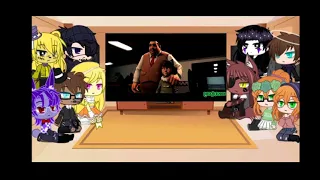 Fnaf 1+Aftons react to lullaby bye(part two of they'll find you
